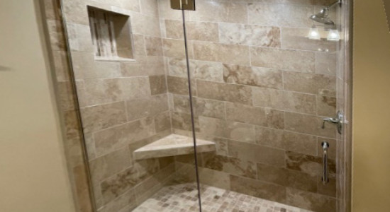 Hinged Shower