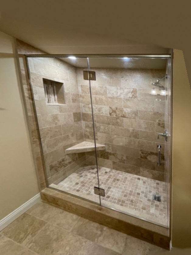 Hinged Shower